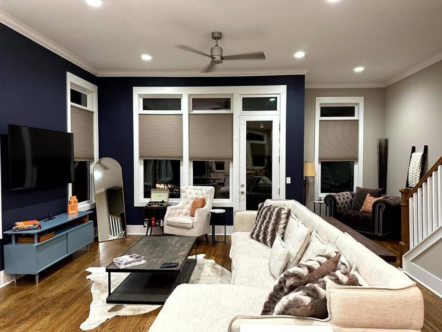 The Color Chord L 3Br In East Nashville With Rooftop Hot Tub エクステリア 写真